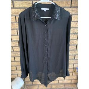 Scilla By Dora Landa Button‎ Up Shirt